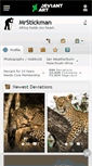 Mobile Screenshot of mrstickman.deviantart.com
