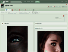 Tablet Screenshot of kai69doom.deviantart.com