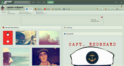 Desktop Screenshot of captain-redbeard.deviantart.com