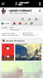 Mobile Screenshot of captain-redbeard.deviantart.com