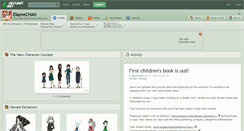 Desktop Screenshot of elaynechan.deviantart.com