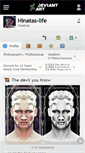 Mobile Screenshot of hinatas-life.deviantart.com