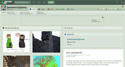 Desktop Screenshot of ephemeral-epiphany.deviantart.com