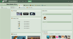 Desktop Screenshot of black-butler-ocs.deviantart.com
