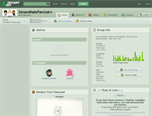 Tablet Screenshot of desandnatefanclub.deviantart.com