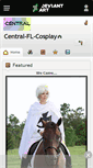 Mobile Screenshot of central-fl-cosplay.deviantart.com