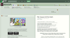 Desktop Screenshot of darkoverlords.deviantart.com