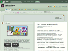 Tablet Screenshot of darkoverlords.deviantart.com