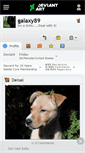 Mobile Screenshot of galaxy89.deviantart.com