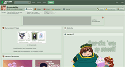 Desktop Screenshot of browniebits.deviantart.com