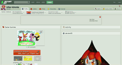 Desktop Screenshot of killer-kimmie.deviantart.com