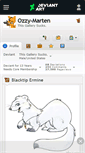 Mobile Screenshot of ozzy-marten.deviantart.com