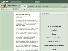 Tablet Screenshot of pokedoempire.deviantart.com