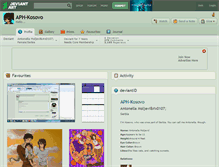 Tablet Screenshot of aph-kosovo.deviantart.com