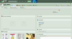 Desktop Screenshot of aph-japan.deviantart.com