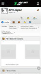 Mobile Screenshot of aph-japan.deviantart.com