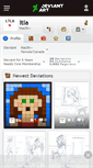 Mobile Screenshot of ltla.deviantart.com