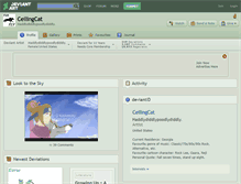 Tablet Screenshot of ceilingcat.deviantart.com