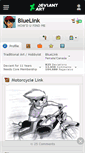 Mobile Screenshot of bluelink.deviantart.com