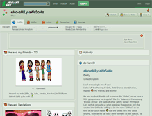 Tablet Screenshot of emo-emily-awesome.deviantart.com
