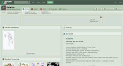 Desktop Screenshot of karanne.deviantart.com
