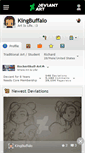Mobile Screenshot of kingbuffalo.deviantart.com