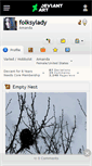 Mobile Screenshot of folksylady.deviantart.com