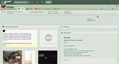 Desktop Screenshot of elhongo.deviantart.com