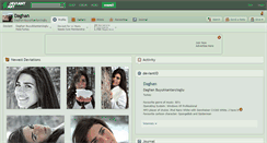 Desktop Screenshot of daghan.deviantart.com