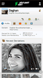 Mobile Screenshot of daghan.deviantart.com
