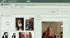 Desktop Screenshot of lizzard40.deviantart.com
