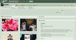 Desktop Screenshot of museign.deviantart.com