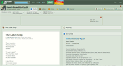 Desktop Screenshot of heart-bound-by-kyubi.deviantart.com