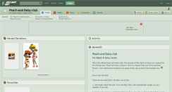 Desktop Screenshot of peach-and-daisy-club.deviantart.com