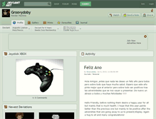 Tablet Screenshot of groovydoby.deviantart.com