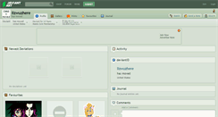 Desktop Screenshot of lizwuzhere.deviantart.com