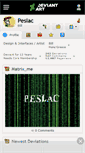Mobile Screenshot of peslac.deviantart.com