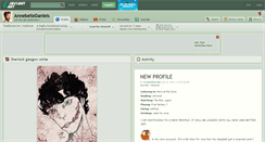 Desktop Screenshot of annebelledaniels.deviantart.com