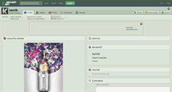 Desktop Screenshot of kamilk.deviantart.com
