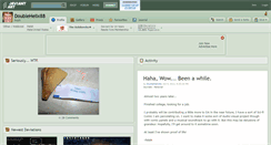 Desktop Screenshot of doublehelix88.deviantart.com