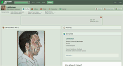 Desktop Screenshot of leishman.deviantart.com