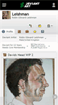 Mobile Screenshot of leishman.deviantart.com