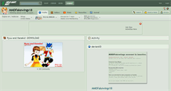 Desktop Screenshot of mmdfakewings18.deviantart.com