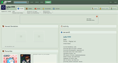 Desktop Screenshot of julia1999.deviantart.com