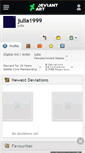 Mobile Screenshot of julia1999.deviantart.com