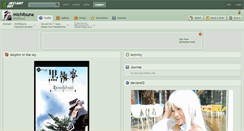 Desktop Screenshot of michitsuna.deviantart.com