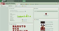 Desktop Screenshot of naruto-ocs-fanclub.deviantart.com