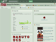 Tablet Screenshot of naruto-ocs-fanclub.deviantart.com