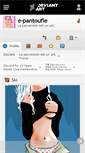 Mobile Screenshot of e-pantoufle.deviantart.com