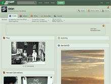 Tablet Screenshot of dalan.deviantart.com